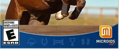 Equestrian Training, the ESRB box on its front