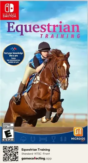 Equestrian Training Nintendo Switch, NTSC box front