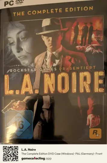 L.A. Noire Computer, Germany box front