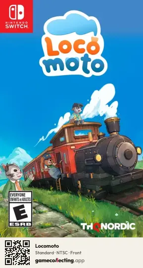 Locomoto Nintendo Switch, NTSC box front