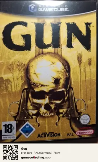 Gun Nintendo GameCube, Germany box front