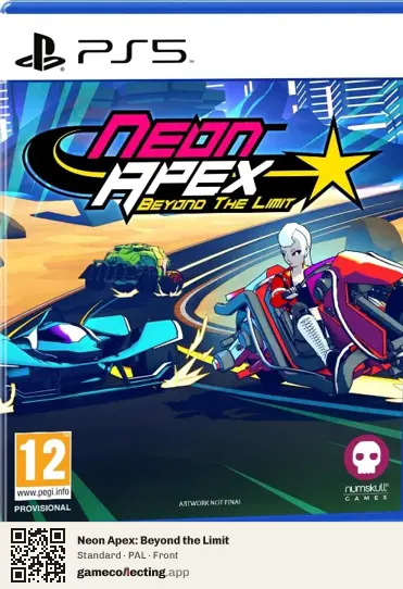 Neon Apex: Beyond the Limit PlayStation 5, PAL box front