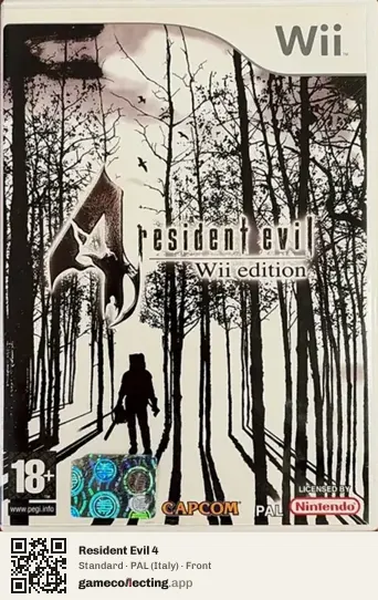Resident Evil 4 Nintendo Wii, Italy box front