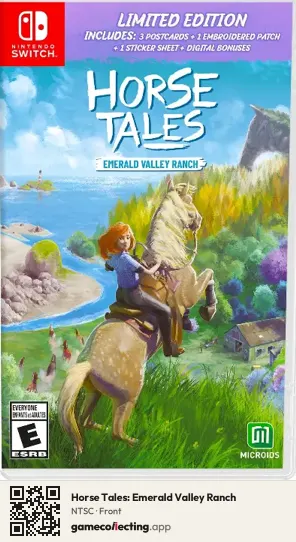 Horse Tales: Emerald Valley Ranch Nintendo Switch, NTSC box front
