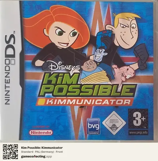 Kim Possible: Kimmunicator Nintendo DS, Germany box front