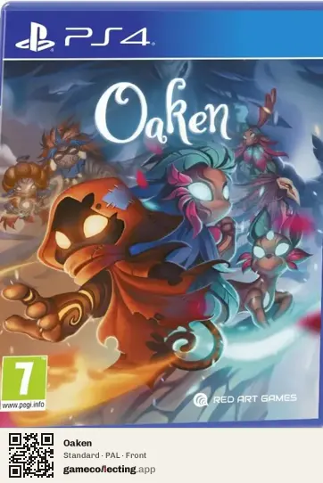Oaken PlayStation 4, PAL box front