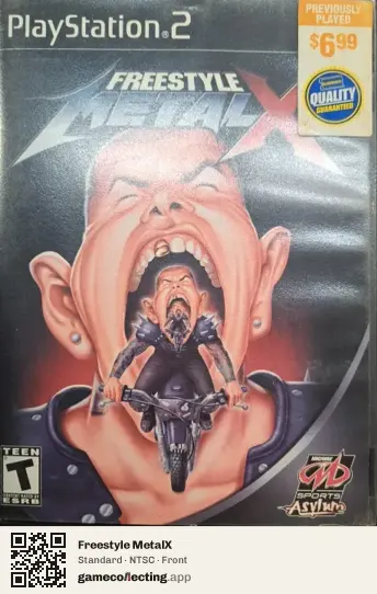 Freestyle MetalX PlayStation 2, NTSC box front