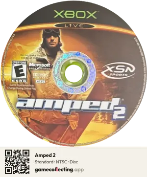 Amped 2 Xbox, NTSC disc