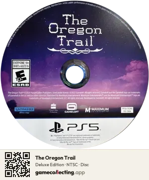 The Oregon Trail PlayStation 5, NTSC disc