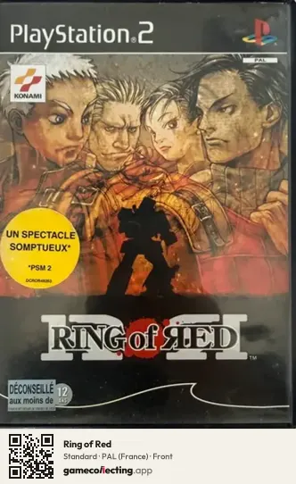 Ring of Red PlayStation 2, France box front