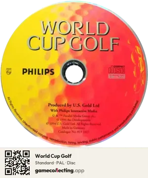 World Cup Golf Philips CD-i, PAL disc
