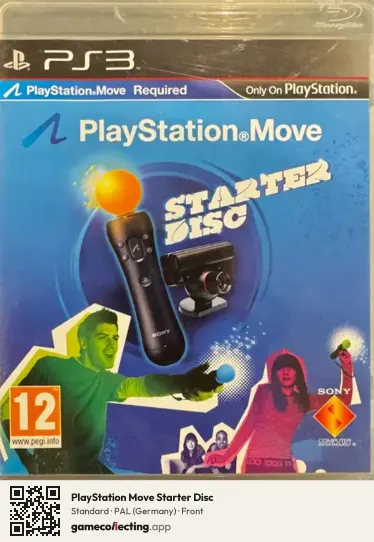 PlayStation Move Starter Disc PlayStation 3, Germany box front