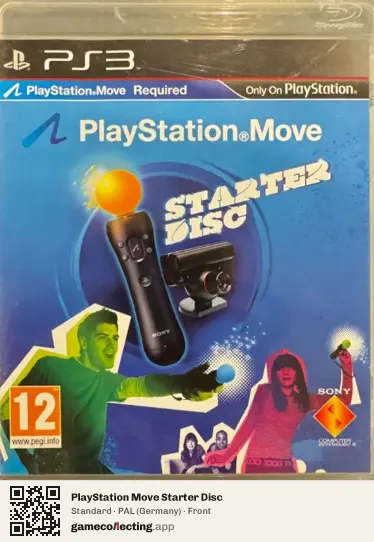 PlayStation Move Starter Disc PlayStation 3, Germany box front