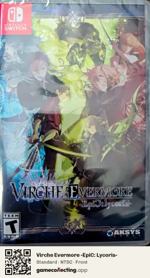 Virche Evermore -EpiC: Lycoris- Nintendo Switch, NTSC box front