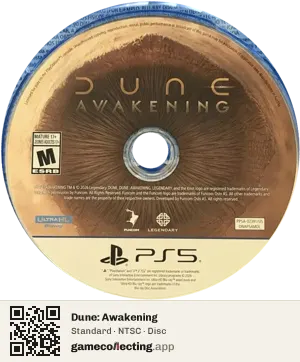 Dune: Awakening PlayStation 5, NTSC disc