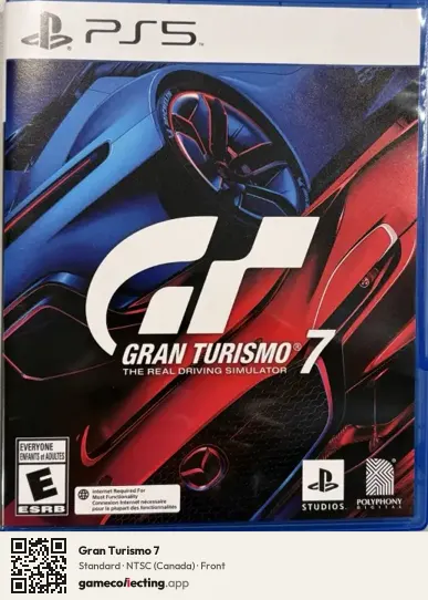 Gran Turismo 7 PlayStation 5, Canada box front