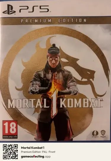 Mortal Kombat 1 PlayStation 5, PAL box front