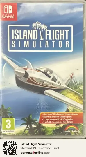 Island Flight Simulator Nintendo Switch, Germany box front