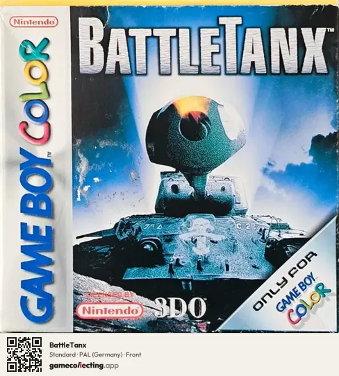 BattleTanx Game Boy Color, Germany box front