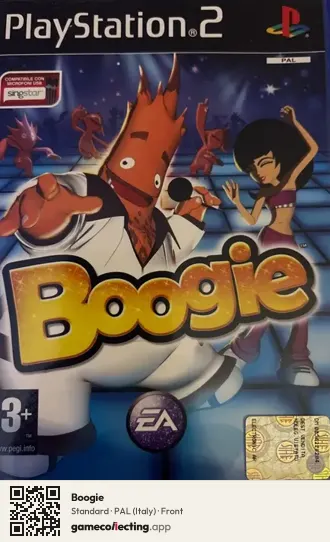 Boogie PlayStation 2, Italy box front
