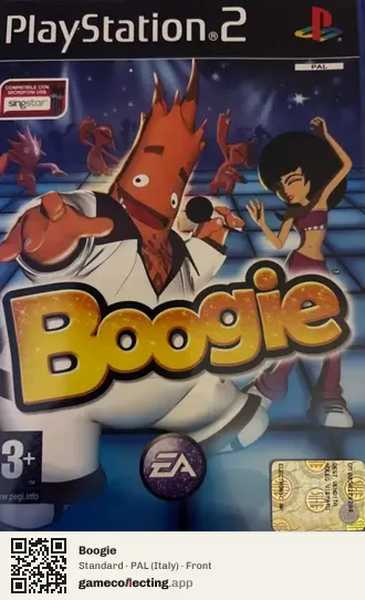 Boogie PlayStation 2, Italy box front