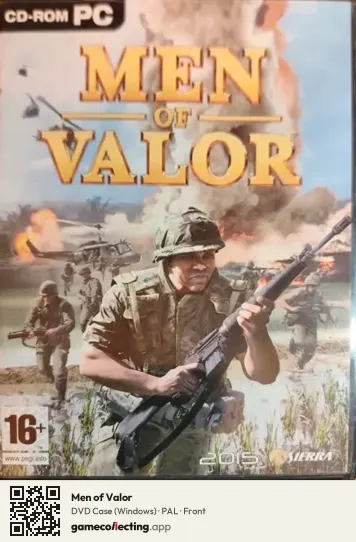 Men of Valor Computer, PAL box front