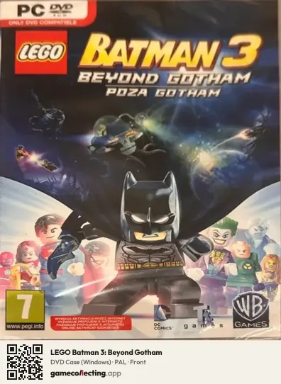 LEGO Batman 3: Beyond Gotham Computer, PAL box front