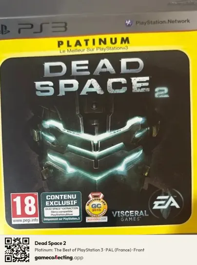 Dead Space 2 PlayStation 3, France box front