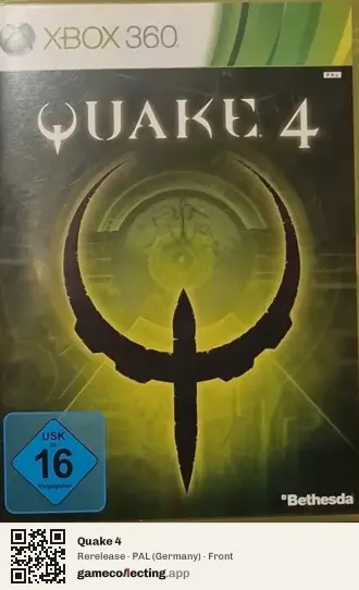 Quake 4 Xbox 360, Germany box front