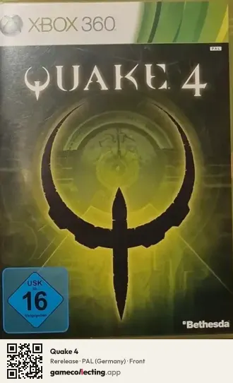 Quake 4 Xbox 360, Germany box front