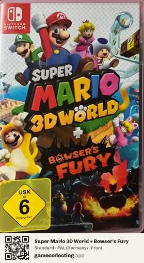 Super Mario 3D World + Bowser's Fury Nintendo Switch, Germany box front