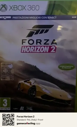 Forza Horizon 2 Xbox 360, Italy box front