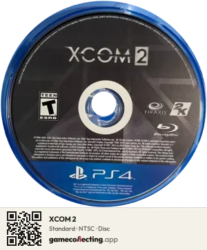 XCOM 2 PlayStation 4, NTSC disc