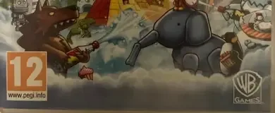Scribblenauts Showdown, the PEGI square on its front