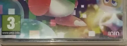 Bubble Bobble 4 Friends, the PEGI square on its front