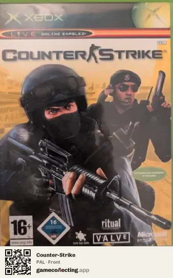 Counter-Strike Xbox, PAL box front
