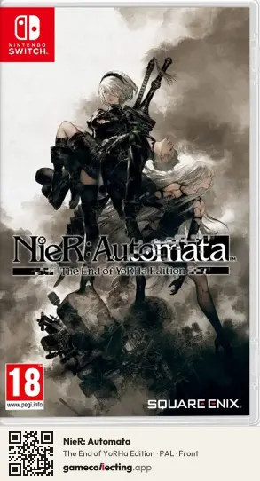 NieR: Automata Nintendo Switch, PAL box front