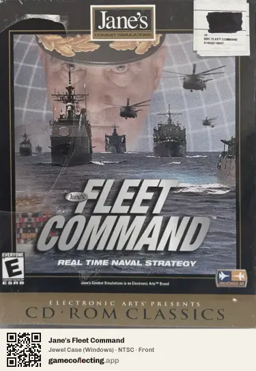 Jane's Fleet Command Computer, NTSC box front