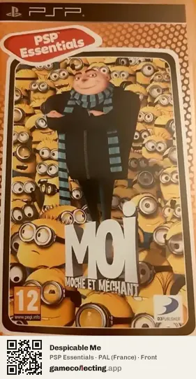 Despicable Me PlayStation Portable, France box front
