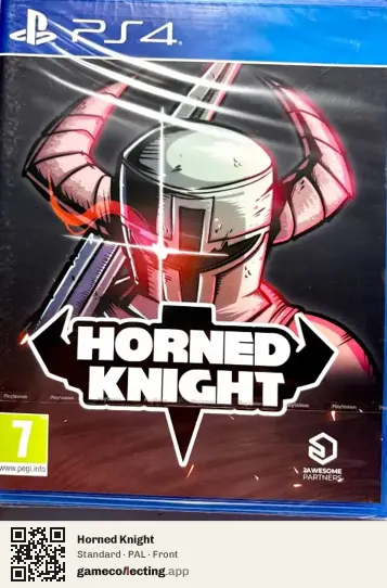 Horned Knight PlayStation 4, PAL box front