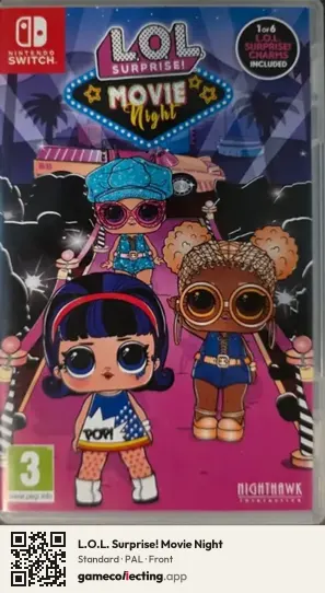 L.O.L. Surprise! Movie Night Nintendo Switch, PAL box front