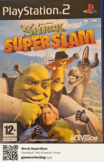 Shrek SuperSlam PlayStation 2, France box front