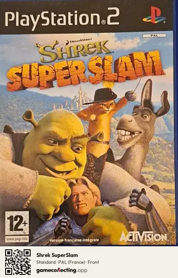 Shrek SuperSlam PlayStation 2, France box front