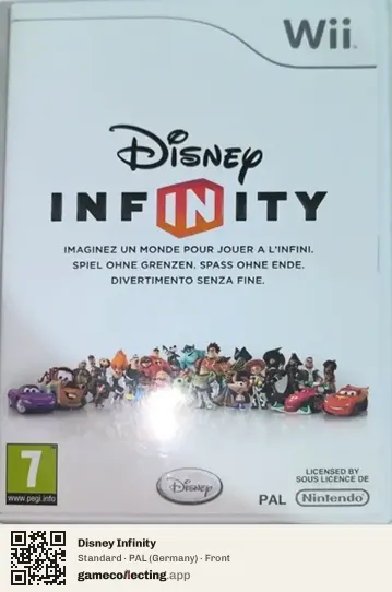 Disney Infinity Nintendo Wii, Germany box front