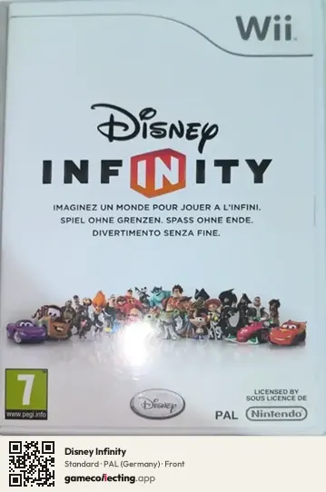 Disney Infinity Nintendo Wii, Germany box front