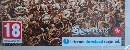 Borderlands 3, the PEGI square on its front