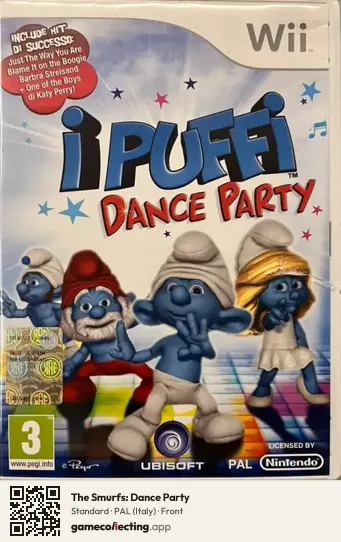 The Smurfs: Dance Party Nintendo Wii, Italy box front