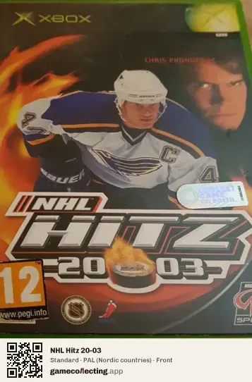 NHL Hitz 20-03 Xbox, Nordic countries box front