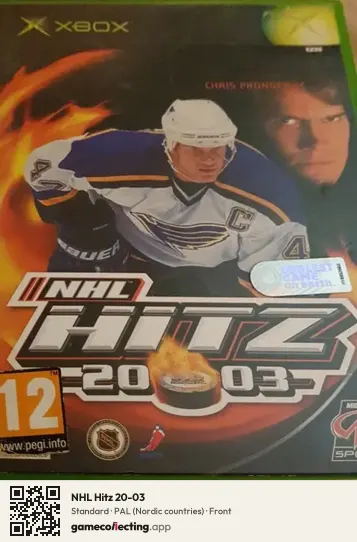 NHL Hitz 20-03 Xbox, Nordic countries box front