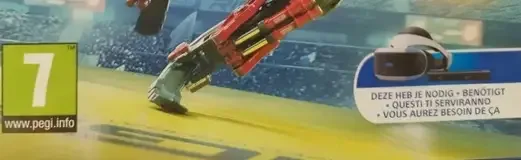RIGS: Mechanized Combat League, the USK square on its front